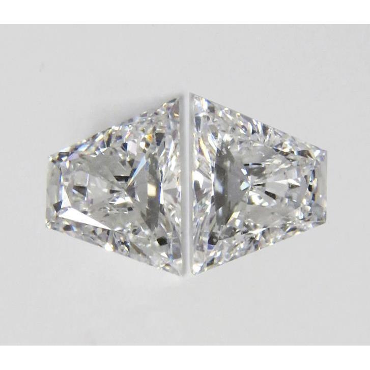 Trapezoids 3 Carats G Si Loose Diamond Sparkling Pair Diamond