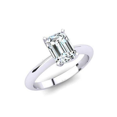 New Style Lady’s Fancy Wedding Engagement White Gold Diamond Solitaire Ring 