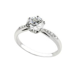Antique Style Sparkling Round Cut 2.70 Carats Engagement Ring