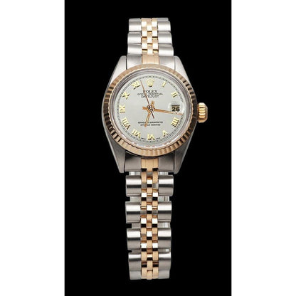White Roman Dial Rolex Datejust Lady Watch Oyster Perpetual Rolex