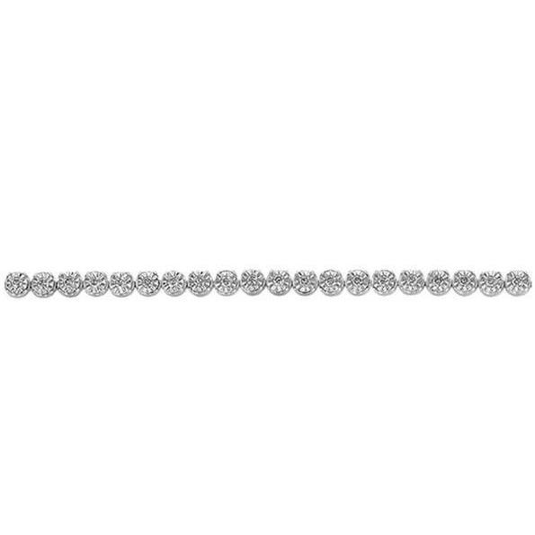 Women Tennis Bracelet 5.00 Carats Round Cut Diamonds 14K White Gold Tennis Bracelet