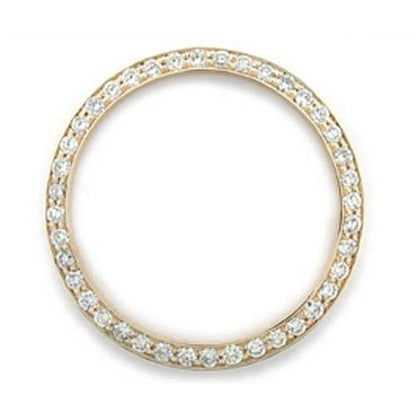 Yellow Gold 14K Diamond Bezel To Fit Rolex Datejust Or President 36 All Watch Models Watch Bezel